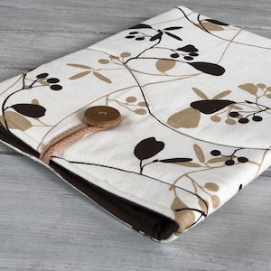 Housse en coton pour ordinateur portable, housse pour MacBook faite main, étui pour ordinateur, étui pour n'importe quel appareil, étui Kindle/rembourré/mateladé Cadeau parfait/cadeau