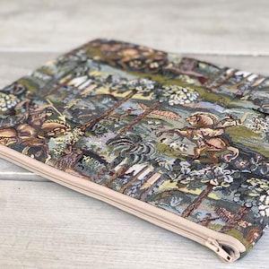 Housse pour ordinateur portable faite main, housse MacBook vintage, étui pour n'importe quel ordinateur portable/tapisserie/rembourrage/cheval (étui matelassé pour ordinateur portable) cadeau parfait/cadeau # G2