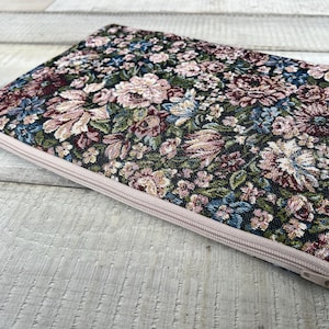 Housse pour ordinateur portable, housse pour MacBook, étui pour n'importe quel appareil, n'importe quel étui pour ordinateur portable/tapisserie/rembourrage/fleurs (étuis pour ordinateur portable fait main) Cadeau parfait/cadeau