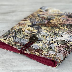 Étui à fleurs, étui pour ordinateur portable, étui pour iPad mini, étui pour tablette, étui pour Kindle, étui pour MacBook/rembourré/tapisserie/vintage/cadeau parfait/cadeau