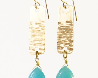 Ocean Strip Earrings