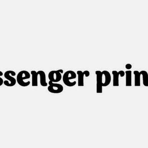 Passenger Princess Sticker