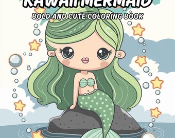 Disegni da colorare di sirene: motivi audaci e semplici per bambini (PDF)