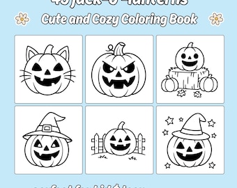 Libro para colorear de Jack O' Lantern para niños: Diversión espeluznante de Halloween (Páginas descargables en PDF)