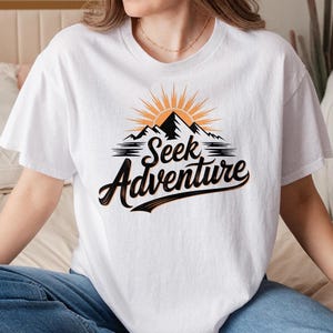 Seek Adventure Shirt ,Vacation Shirt ,Camping Shirt ,Hiking Shirt ,Nature Lover Shirt ,Adventure Lover Shirt ,Wanderlust Shirt ,Travel gift.