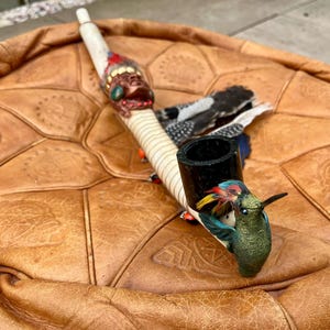 Shaman pipe XXL from Peru