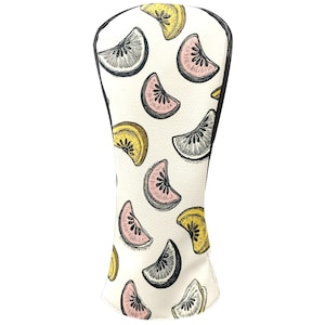 Golf Head Covers – PU Leather, Scratch-Resistant, Fits Drivers/Woods/Hybrids (Dual Sizes), Minimalist and Durable