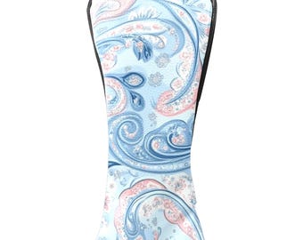 PU Leather Golf Club Headcovers: Wave Pattern Driver & Fairway Wood Protection