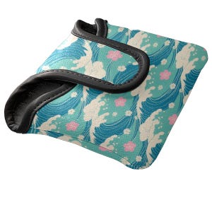 Creative Design Mallet Putter Cover – Waterproof PU Leather | Fleece Lined | Golf Gifts