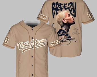 Chris Brown Breezy Bowl Baseball Jersey, Personalized Breezy Bowl XX 2025 Shirt, Breezy Bowl Tour XX Shirt, Chris Brown Tour Shirt
