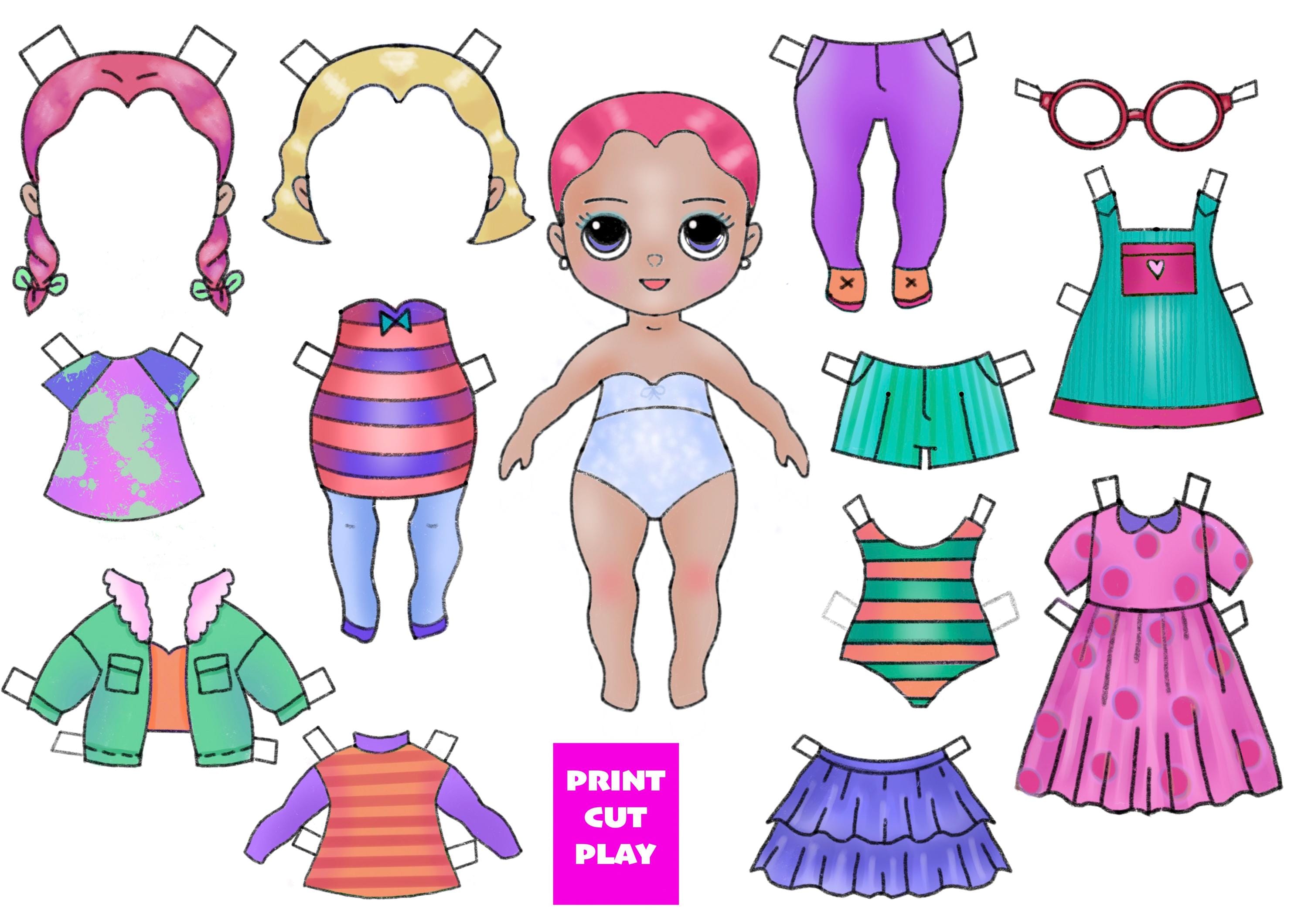 Kawaii Paper Dolls Canada