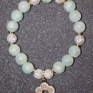 Flower Charm Bracelet