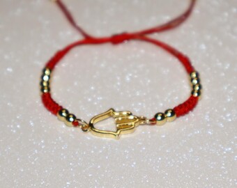 Hamsa Hand Evil Eye Bracelet