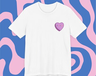 Overwhelmed Heart T-Shirt: Neurodiversity Pride, Sensory Support