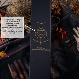 TGCF-Inspired Hua Cheng Scimitar – 22cm Zinc Alloy Doom Blade Replica for Cosplay, Display & Collector Gift image 8
