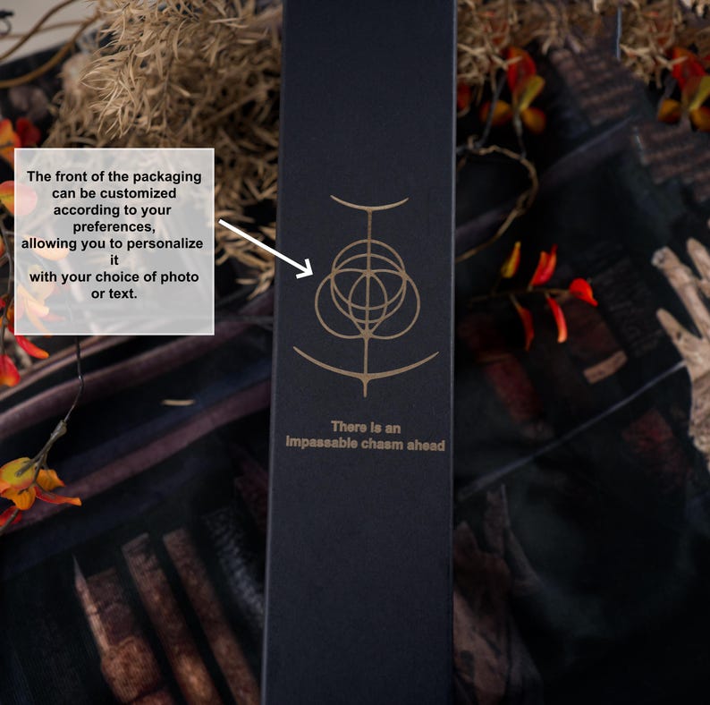 TGCF-Inspired Hua Cheng Scimitar – 22cm Zinc Alloy Doom Blade Replica for Cosplay, Display & Collector Gift image 8