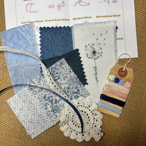 Slo-Stitch Dandilion Kit 4 Kit contains everything pictured. image 2