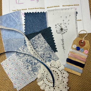 Slo-Stitch Dandilion Kit 4 Kit contains everything pictured. image 3