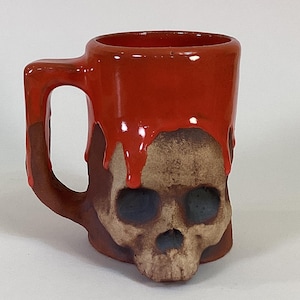 Red Skull Mug