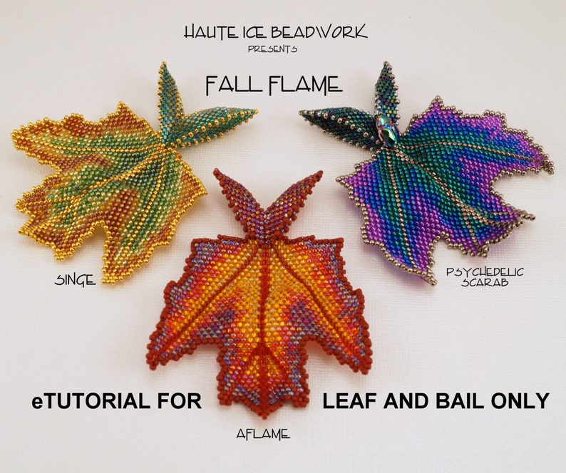 eTUTORIAL for Fall Flame LEAF & BAIL ONLY image 1