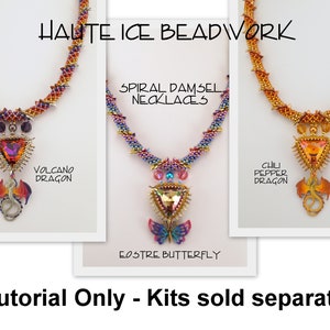 eTUTORIAL ONLY for Spiral Dragon and Butterfly Necklaces - Intermediate/Advanced Level