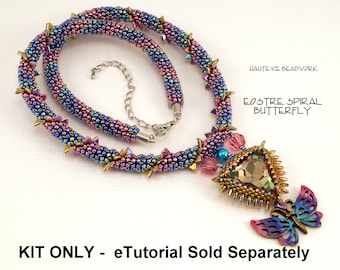 Eostre Spiral Butterfly Necklace KIT ONLY