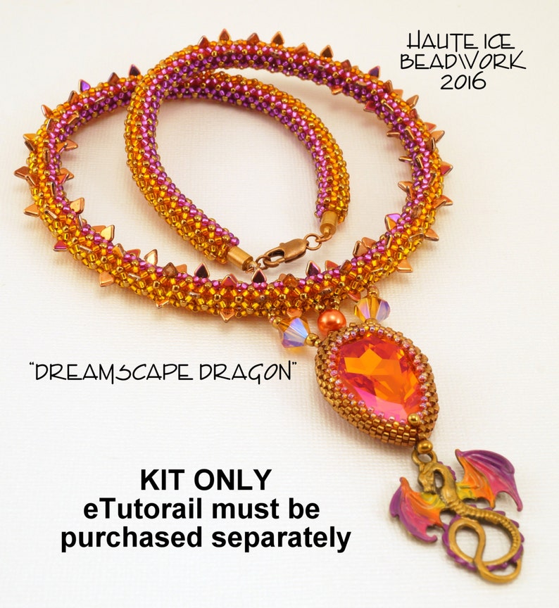 KIT ONLY for Dreamscape Dragon Necklace image 1