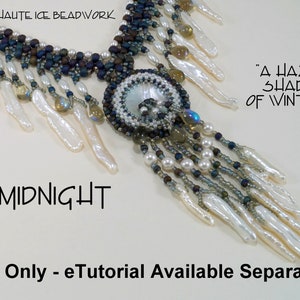 Kit Only for MIDNIGHT A Hazy Shade of Winter Necklace for Advanced Beaders