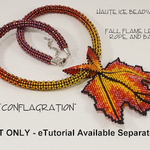 KIT ONLY for Fall Flame Conflagration Necklace image 1