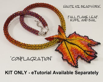 KIT ONLY for Fall Flame "Conflagration" Necklace