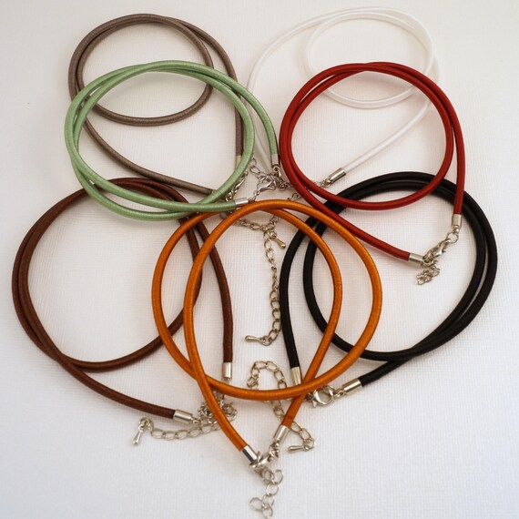 Satin Wrapped Necklace Cord Wine 18 Satin Wrapped Necklace Cord Wine 18
