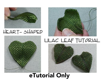 eTutorial for White Lilac Heart Shaped Leaves Only