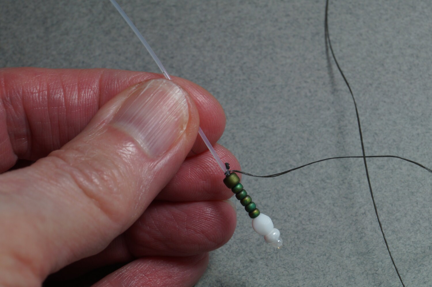Stren 50 Test Fishing Line 2 Yds Enough for 12 White Lilac or 6 Rose Hips  Necklaces. 