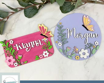 Cottage Garden DIY Paint Kit Sign Set SVG Digital File GLOWFORGE Files Laser Ready