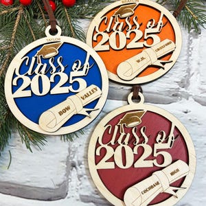 Graduierung Klasse Ornament SVG Digitale Dateien 2024-2030 - GLOWFORGE Files Laser Ready