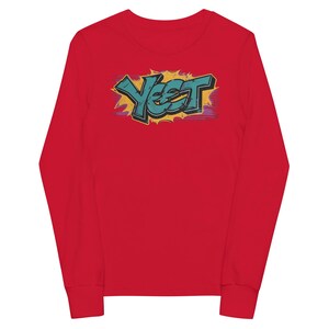 Yeet youth long sleeve tee