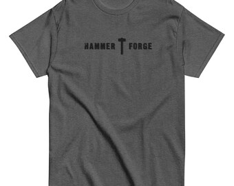 Hammer Forge Black/Gray logo Tee shirt T-shirt