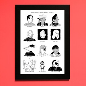 Polymoroph Rimmer Infinity Welcomes Careful Drivers Print - Etsy