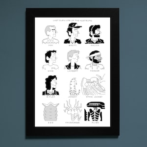 Last Survivor Of The Nostromo Print