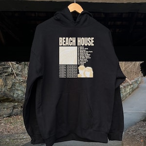 Beach House Teen Dream Album, Strandhaus Band Hoodie, Strandhaus Hoodie, Strandhaus Tour, Musik Hoodie, Band Shirts