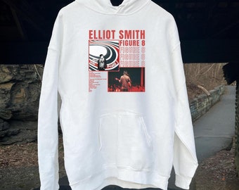 Elliot Smith Hoodie, Abbildung 8 Album Hoodie, Elliot Smith Tour, Elliot Smith Merch, Künstler Hoodie, Musik Shirt