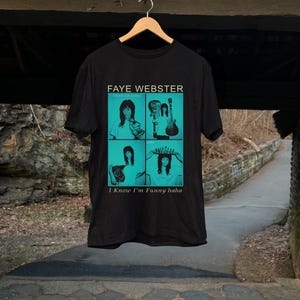 Faye Webster Shirt, I Know I'm Funny Haha Album T-shirt, Faye Webster