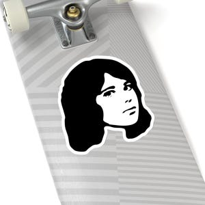 Tv Girl Aufkleber, Tv Girl Logo Schwarz Weiß Aufkleber, Tv Girl Merch, Tv Girl Tour, Musik Aufkleber Bild 10