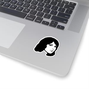 Tv Girl Aufkleber, Tv Girl Logo Schwarz Weiß Aufkleber, Tv Girl Merch, Tv Girl Tour, Musik Aufkleber Bild 2
