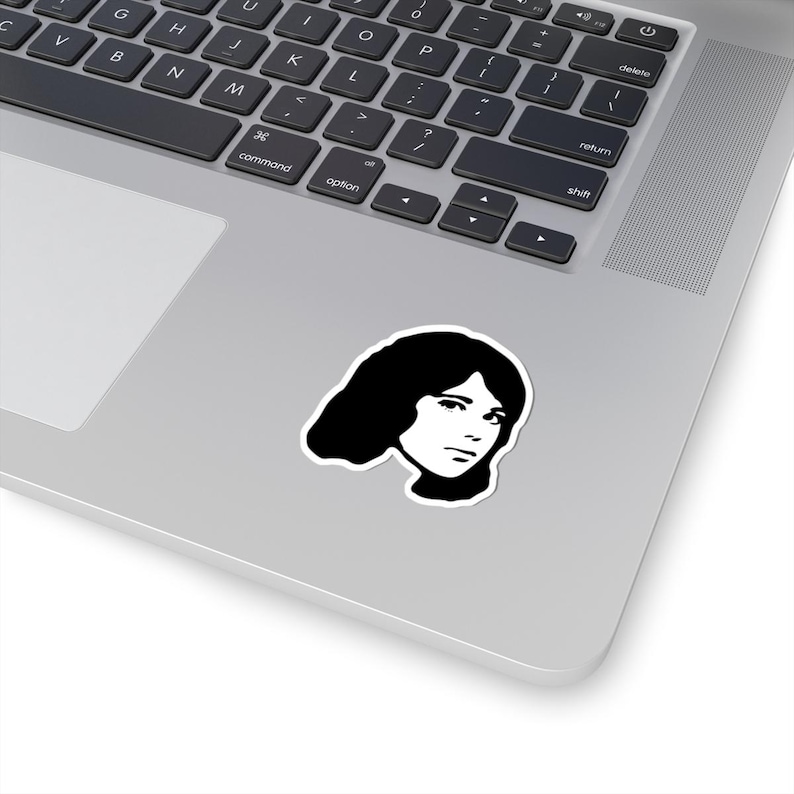 Tv Girl Aufkleber, Tv Girl Logo Schwarz Weiß Aufkleber, Tv Girl Merch, Tv Girl Tour, Musik Aufkleber Bild 2