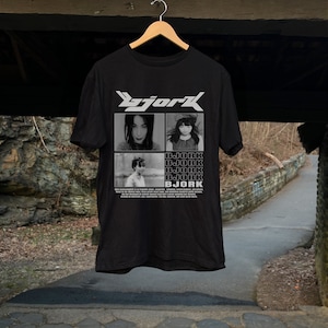 Björk Shirt, Bjork Singer Tshirt, Bjork Merch, Bjork Tour T-Shirt, Music Shirt