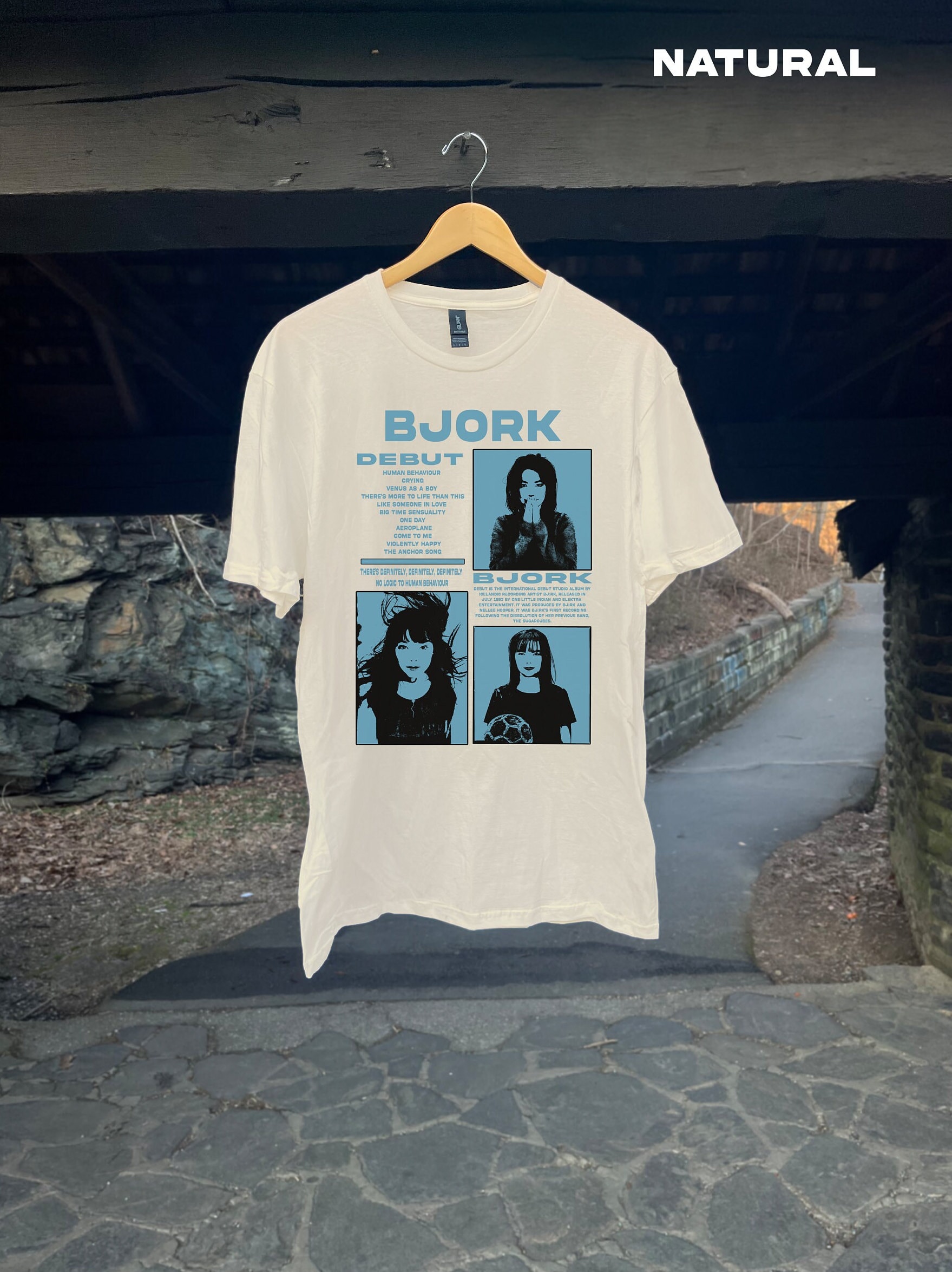 Bjork Debut Album Shirt, Vintage Bjork Shirt, Bjork Merch, Bjork