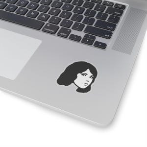Tv Girl Aufkleber, Tv Girl Logo Schwarz Weiß Aufkleber, Tv Girl Merch, Tv Girl Tour, Musik Aufkleber Bild 3