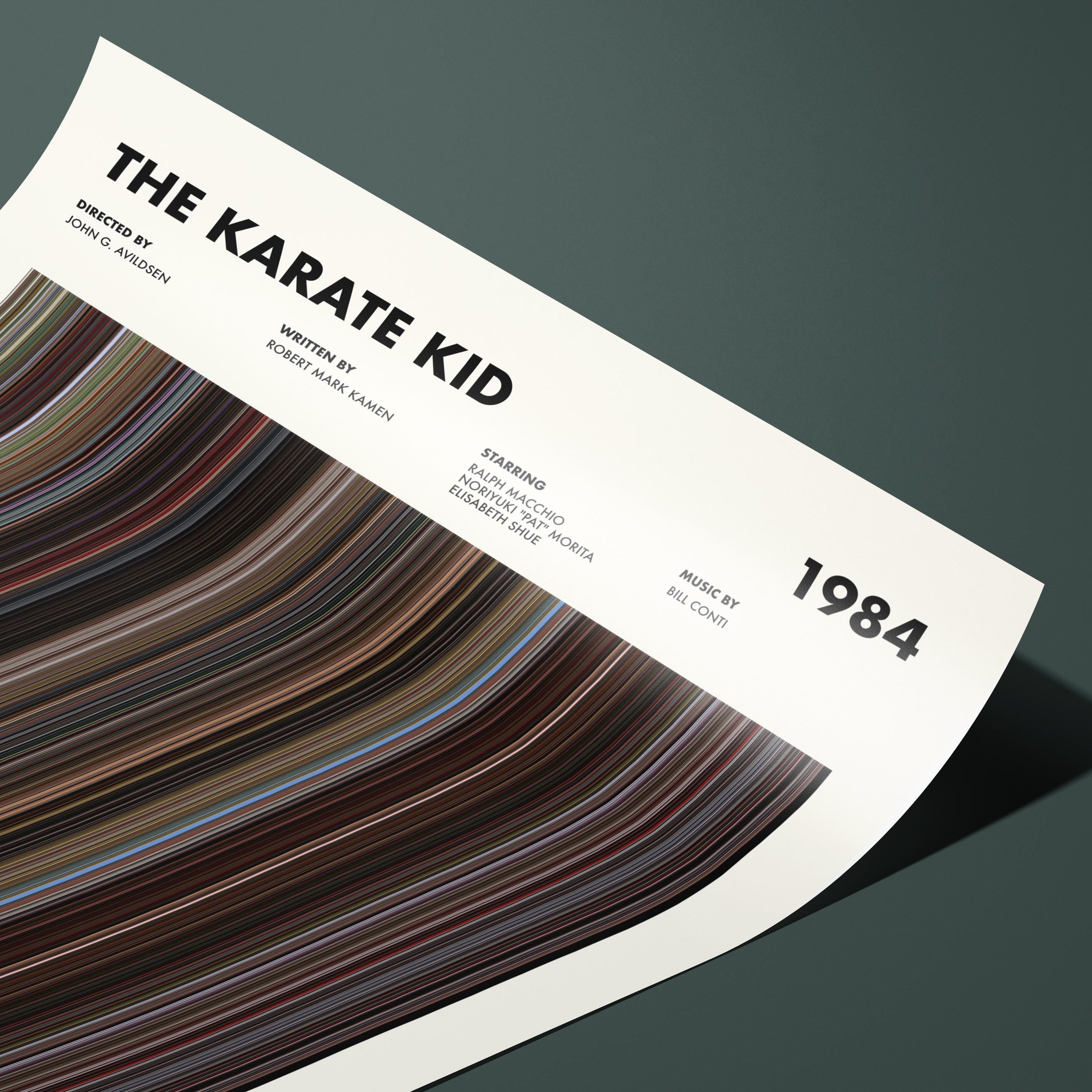 The Karate Kid Poster, the Karate Kid Print, the Karate Kid Movie