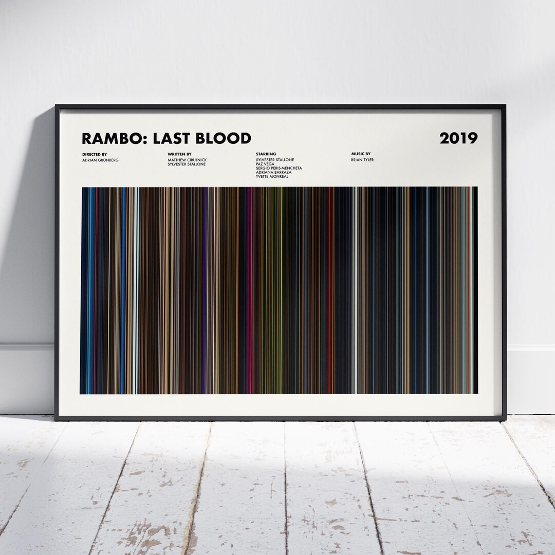 Rambo Last Blood Poster, Rambo Last Blood Print, Rambo Last Blood Movie ...